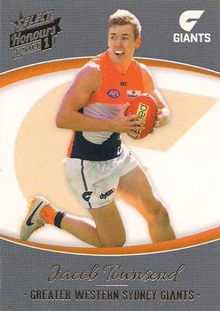 2014 Select AFL Honours Series 1 #110 Jacob Townsend Front